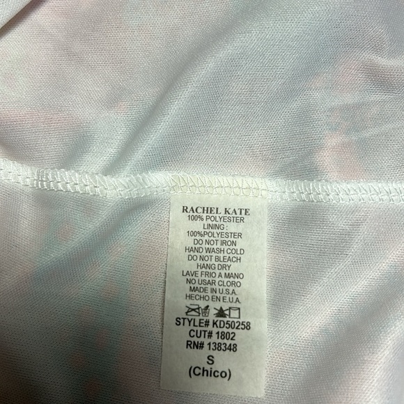 3/$25 Rachel Kate Sleeveless Colorful A-Line Dress. Size Small - Picture 6 of 9